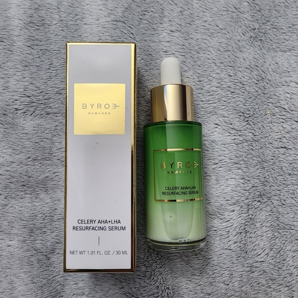 BYROE New York Celery AHA + LHA Resurfacing Serum 1 FL. OZ.